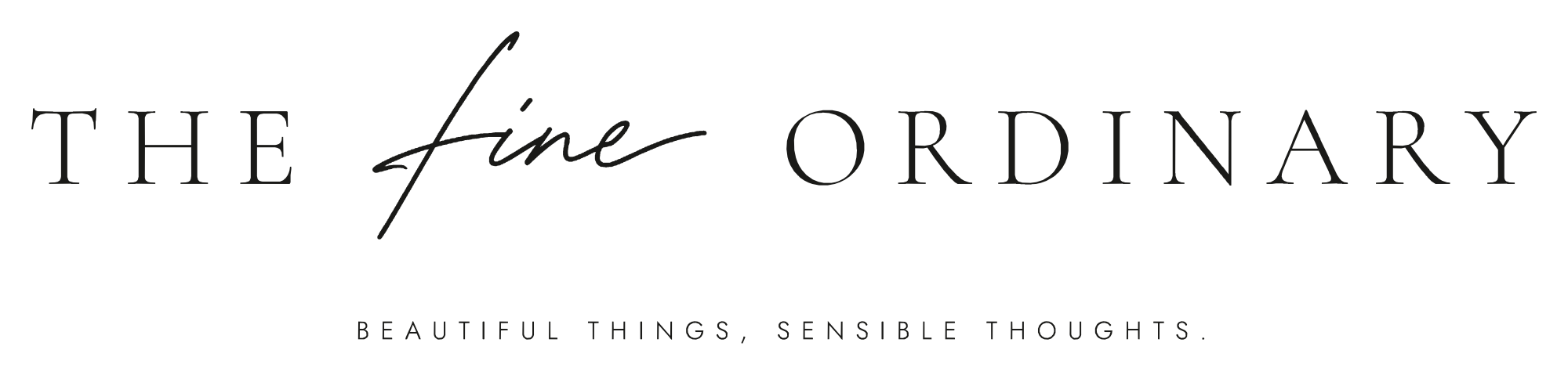 The Fine Ordinary